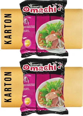 Produktbild von Omachi Mi Heo Instantnudeln Schwein Geschmack 60x79g