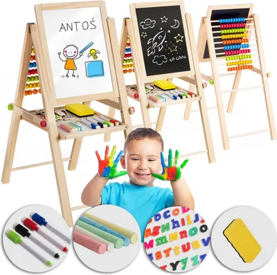 Immagine prodotto di Lavagna magnetica pieghevole Ricokids