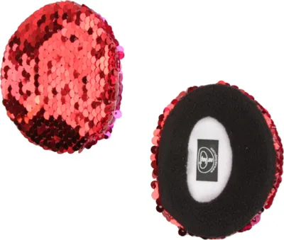 Produktbild von (( earbags | FASHION Ohrenwärmer , Glamour Pailletten Rot Pink, M