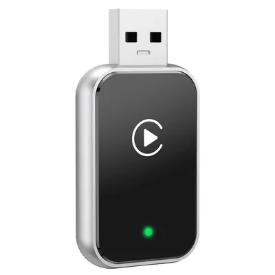 Produktbild von Wireless CarPlay Adapter, 2-in-1 Wireless CarPlay für iOS & Android Auto, verbesserte Konvertiten, kompatibel mit Autos ab 2016, iOS 10+ / Android 11+