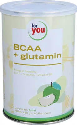 Obrázok produktu pre pre vás BCAA + glutamín Energy & Recovery Apfel, 480 g PUL