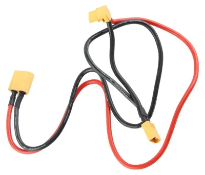 Adapterkabel XT30 auf XT60, 90° Winkel, Silikon, 37 g