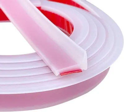 Obrázek produktu pro Silikonová sprchová hadice 2,6 m, průhledná