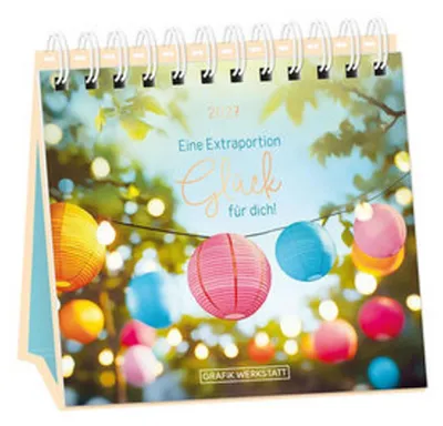 Produktbild von Tischkalender 2027 Extraportion Glück