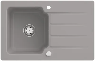 Produktbild von Villeroy & Boch Keramikspüle 334002KD, Architectura 45 Einbauspüle