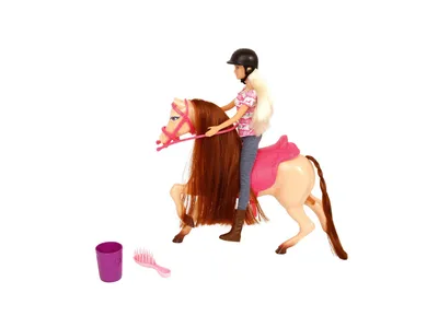 Produktbild von Playtive Stella Fashion Doll mit Pferd