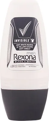 Produktbild von Rexona Invisible Motionsense Men Deo Roll - On Black and withe 50ml