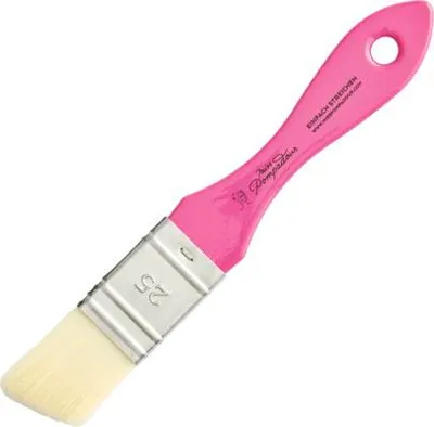 Produktbild von MissPompadour Zum Streichen feiner Streichpinsel Flachpinsel für Wandfarben & Lack 25 mm