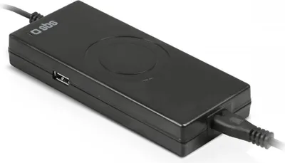 Produktbild von SBS Tragbares Netzteil für Notebooks 90W mit Adaptern