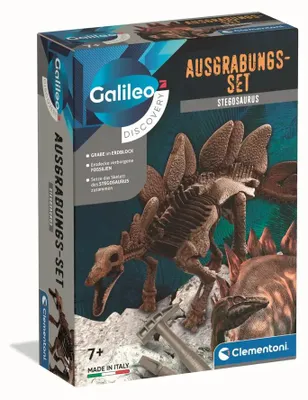 Obrázek produktu pro clementoni gmbh Galileo Vykopávací sada Stegosaurus GRABUNGSSET