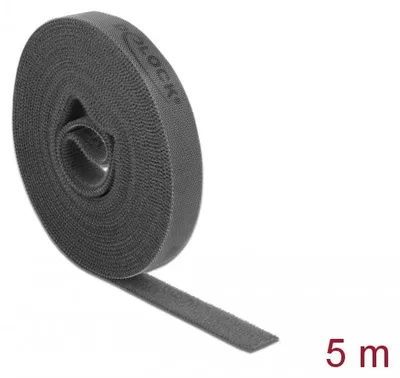 Image de DeLOCK - Kabelbinderrolle - 5,0m - Grau (18390)