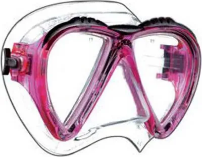 Produktbild von Cressi Lince 2 Tauchmaske Durchsichtig,Rosa  Herren,Damen Durchsichtig,Rosa One Size