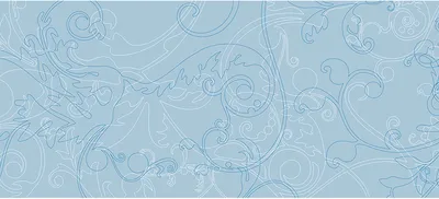 Produktbild von Tadessi Fototapete | Barock | 6.00 m x 2.70 m | Blau | Weiß | Wandbild | Digitaldruck