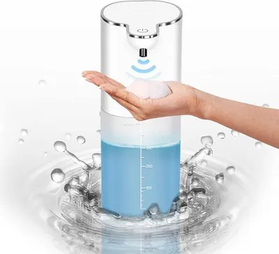 Zdjęcie produktu dla Automatyczny dozownik mydła o pojemności 400 ml, wodoodporny, do kuchni i łazienki
