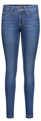 Produktbild von MAC Jeans Damen Dream Skinny Slim Jeans, Blau (Mid Blue D569), W44/L32