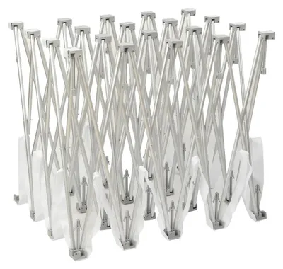 Produktbild von Blumen-Hintergrundständer - Klappbarer Rahmen - Aluminiumlegierung - 160×90×70 cm - Für Hochzeit & Events