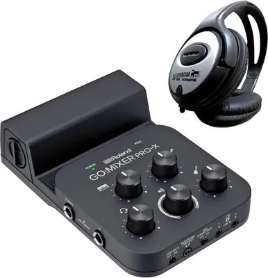 Immagine prodotto di Interfaccia audio Roland GO Mixer Pro-X con cuffie