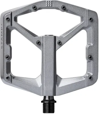 Produktbild von Crankbrothers Stamp 3 large, Mountain bicycle (MTB), Magnesium, Grau, 2 Stück(e), 114 mm, 111 mm