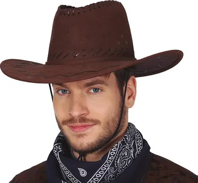 Immagine prodotto di Cappello da cowboy marrone del selvaggio west