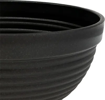 Produktbild von R-Schale Plastik Anthrazit Ø15cm, Frostsicher, 10 Stück, Blumentopf Indoor Outdoor