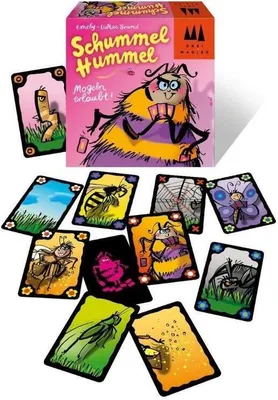 Immagine prodotto di Schmidt Spiele Schummel Hummel, Kartenspiel, Gesellschaftsspiel, 3 bis 5 Spieler, 40881