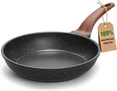 Produktbild von YASHE Bratpfanne BZDD-28RLG, 28 cm, 2,13 L, Antihaft, Grau