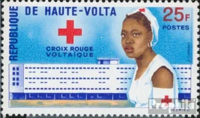 Produktbild von Briefmarken Obervolta 1962 Mi 101 (kompl.Ausg.) postfrisch Rotes Kreuz