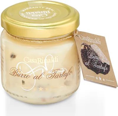 Image de Casa Rinaldi Burro al Tartufo Beurre de truffe italien en pot 70g