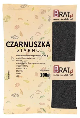 Zdjęcie produktu dla Czarnuszka ziarno 200g