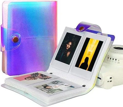 Image de Album photo coloré et transparent de 3 pouces pour photos Instax Mini