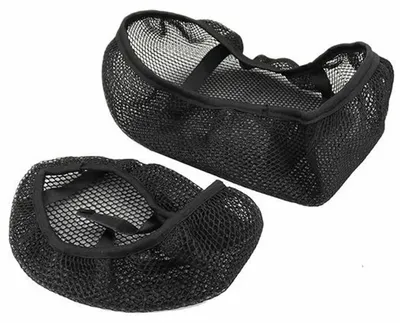Imagen del producto de Funda para asiento de motocicleta, tipo malla, antideslizante y universal