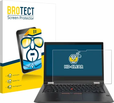 Produktbild von Für Lenovo ThinkPad Yoga X380 Schutzfolie BROTECT Displayschutz Display Schutz Folie Klar Transparent