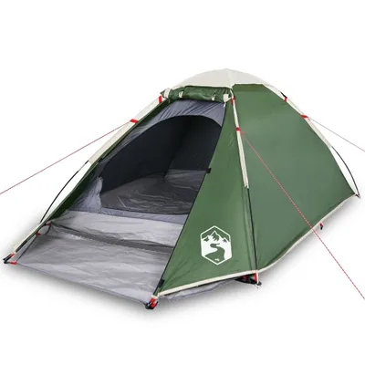 Immagine prodotto di Tenda da Campeggio a Cupola per 4 Persone Verde Impermeabile