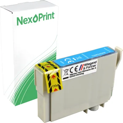 Produktbild von Druckerpatrone kompatibel zu Epson C13T09R240 503XL cyan EcoTank ET-2810, Epson ET-2811, Epson ET-2812, Epson ET-2820