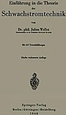 Obrázek produktu pro Einführung in die Theorie der Schwachstromtechnik