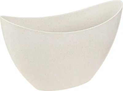 Produktbild von Pflanzschale Beige Kunststoff Deko Oval 24x10x15cm 3er Set, 3 Stück