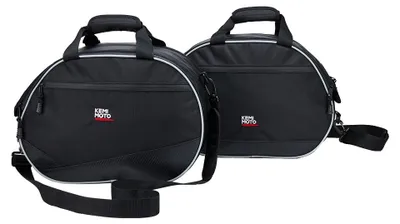 Immagine prodotto di Borsa da moto, design impermeabile, spazio di stivaggio espandibile, 1 paio