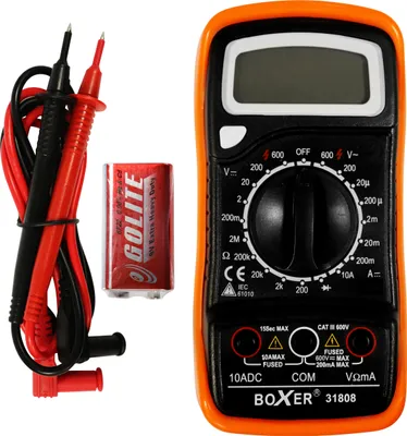 Produktbild von Boxer® Digitalmultimeter 0-600 Volt AC/DC