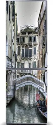 Imagen del producto de Decoración para nevera Tulup: Alfombrilla magnética, 70 cm x 190 cm. Imán para nevera, Venecia
