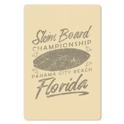 Produktbild von MuchoWow® Mauspad Mousepad Surfbrett - Briefe - Retro 40x60 cm - Mousepads - Maus Mat - Pad - Mausunterlage - Schreibtisch Accesoire