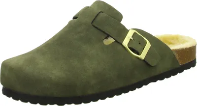 Produktbild von Home Comfort Damen-Pantoffel mit Warmfutter Grün, Farbe:grün, EU Größe:38