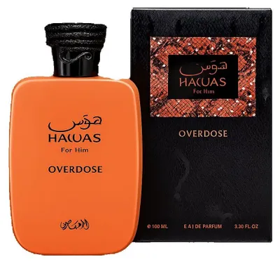 Zdjęcie produktu dla Rasasi Hawas Overdose, woda perfumowana, pojemność 100 ml, damska