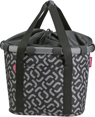 Immagine prodotto di KLICKfix City-Bag Cestino per bici 35x28x26cm,15litri, 800g, nero firmato