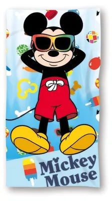 Produktbild von Disney Mickey Mouse Badetuch Strandtuch Duschtuch 70x140cm Baumwolle