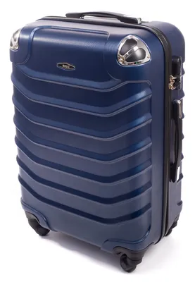 Produktbild von RGL 730 XXL Reisekoffer Harstchale Koffer Abnehmbare Räder Trolley Dunkel Blau