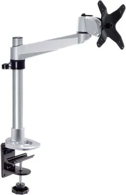 Produktbild von SpeaKa Professional Monitor-Tischhalterung SP-1624752 Swivel 1 Display(s) 25,4 cm (10) - 76,2 cm (30) Silber-Schwarz