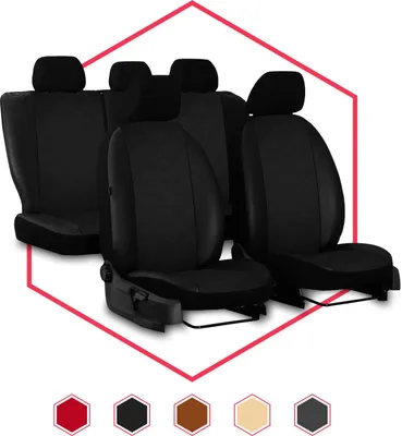 Immagine prodotto di Coprisedili auto Coprisedili universali per Ford Kuga I Set di sedili auto neri