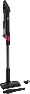 Zdjęcie produktu dla Hoover HF210H 011, Odkurzacz stojący 2 w 1, Bez worka, Czarny, Czerwony, Prostokątny, Suchy, EPA