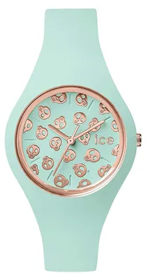 Produktbild von Ice Watch Ice-Skull Small Damenuhr luminous mint ICE.SK.LMT.S.S.15