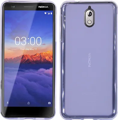 Produktbild von Nokia 3.1 2018 Handy Silikon Schutzhülle Cover Case Grau